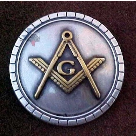 Sheath Concho (Masonic S&C)
