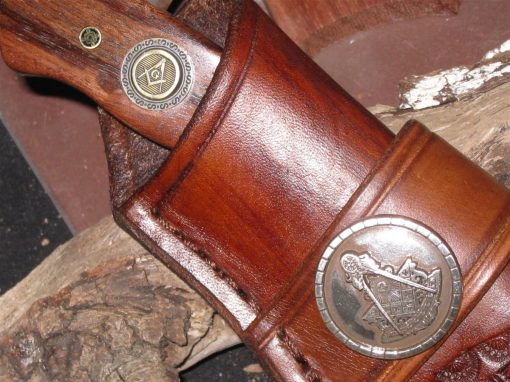 Texas - MK-M709     (w/Past Master Concho on Sheath) <p><font size="7"><font color="#FF0000">Just SOLD</FONT></p> - Image 2