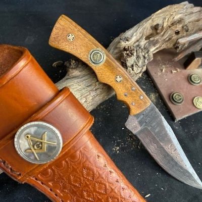 Wolf  "3"  (Damascus) MK-M866  <BR><strong><span style="color: #008000;"><span style="font-size: large;">SOLD!! </span></strong>