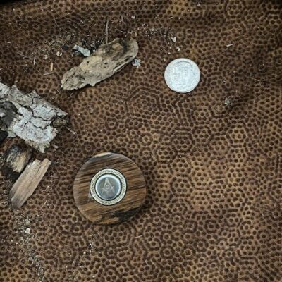 <B>Masonic Token</B> - Bocote-#2 <strong><span style="color: #008000;"><span style="font-size: large;">SOLD </span> </span></strong>