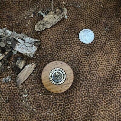 <B>Masonic Token</B> - Macacauba 3   <strong><span style="color: #008000;"><span style="font-size: large;">SOLD </span> </span></strong>