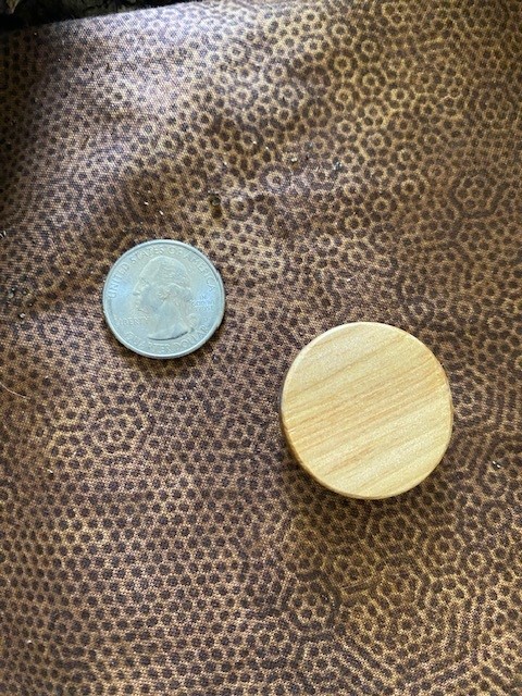 <B>Masonic Token</B> - Australian Cypress 3 - Image 2