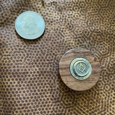 <B>Masonic Token</B> - Cocobolo 5